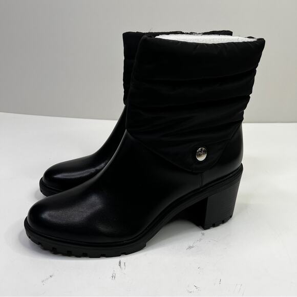 Alfani Belcalise lug sole puffer boots black - 9 - Picture 7 of 12